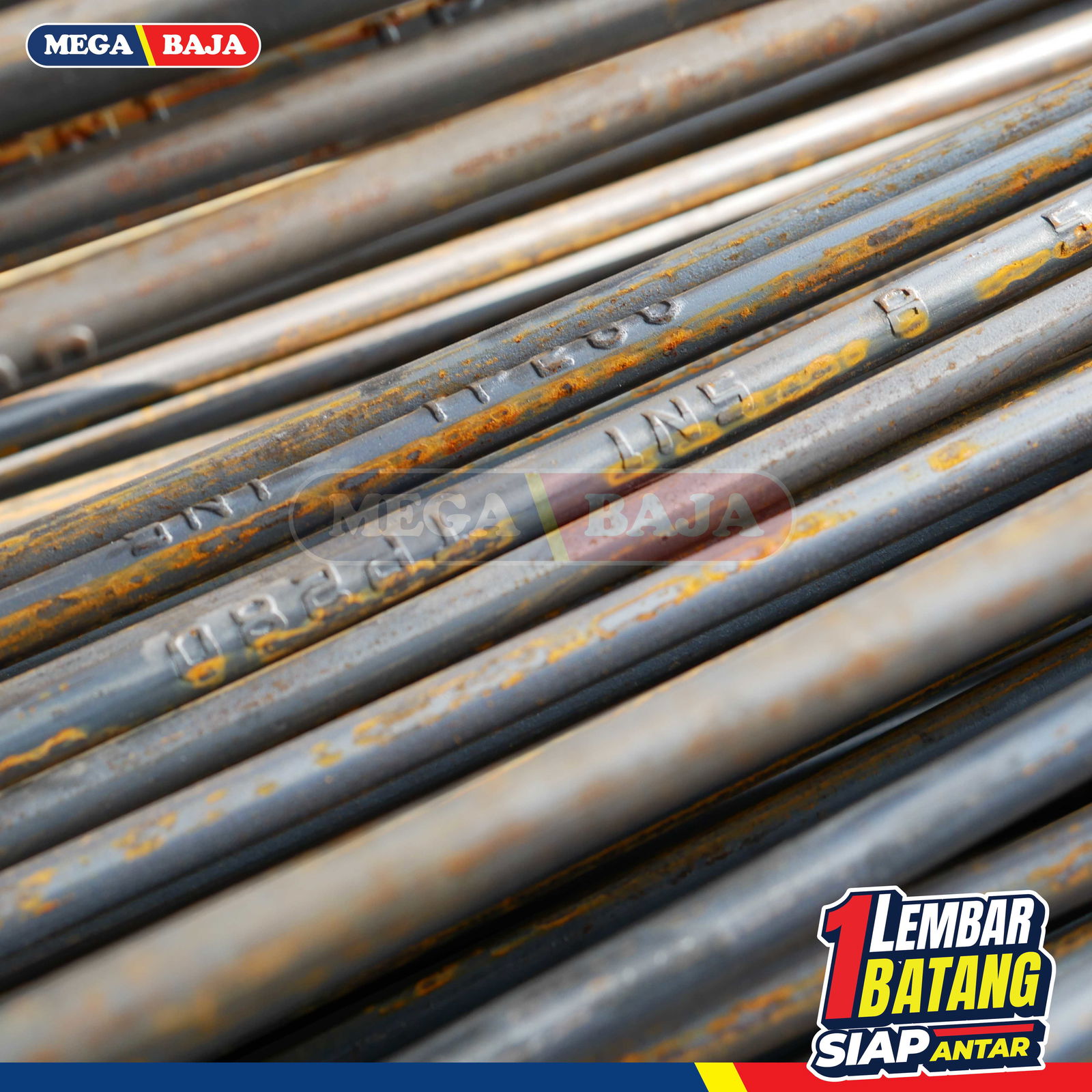 Besi Beton 7mm Polos