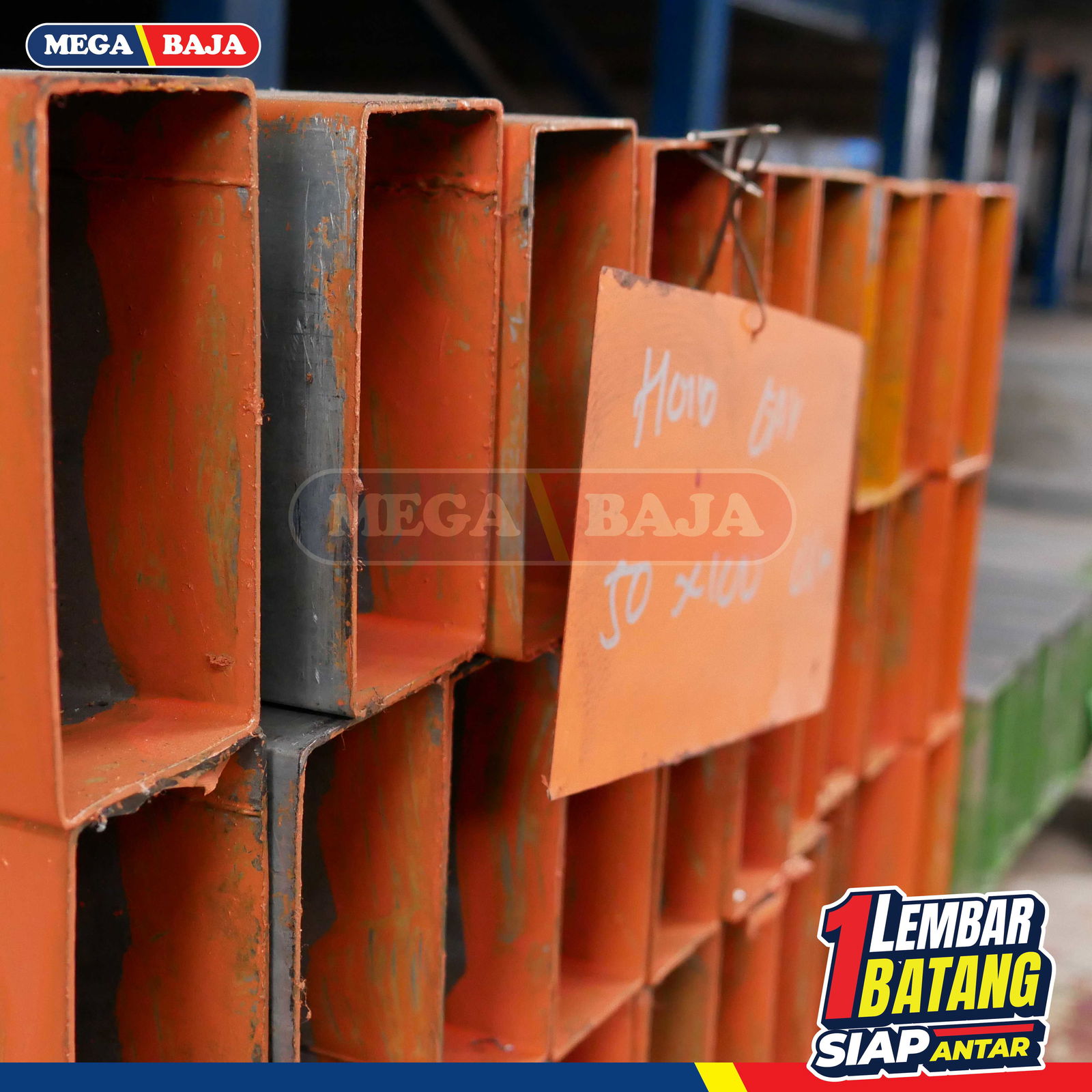 HOLLO GALVANIS SPINDO 40 X 40 GRADE BIRU MUDA