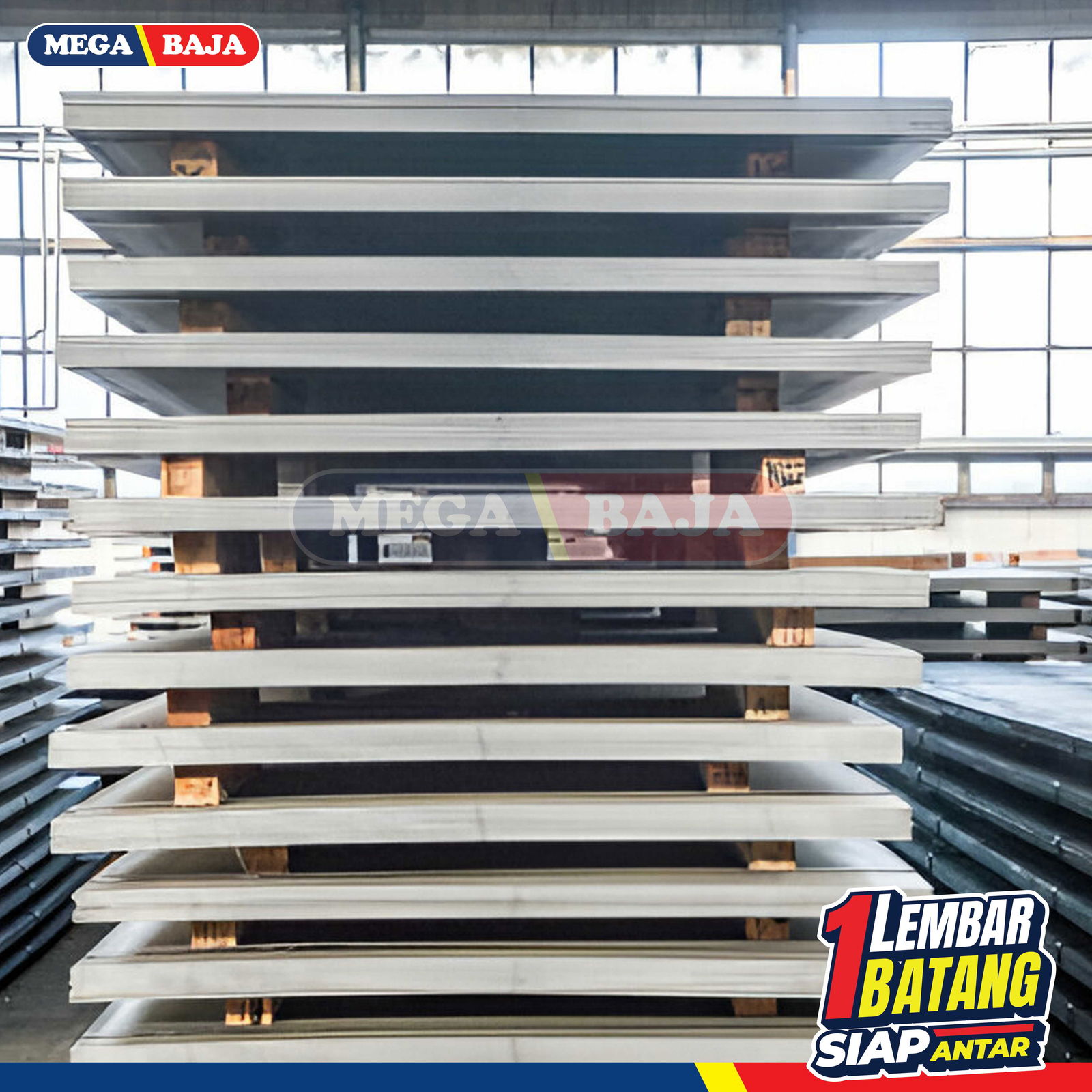 Plat Kapal 6 FT X 20 FT | 49,70 mm