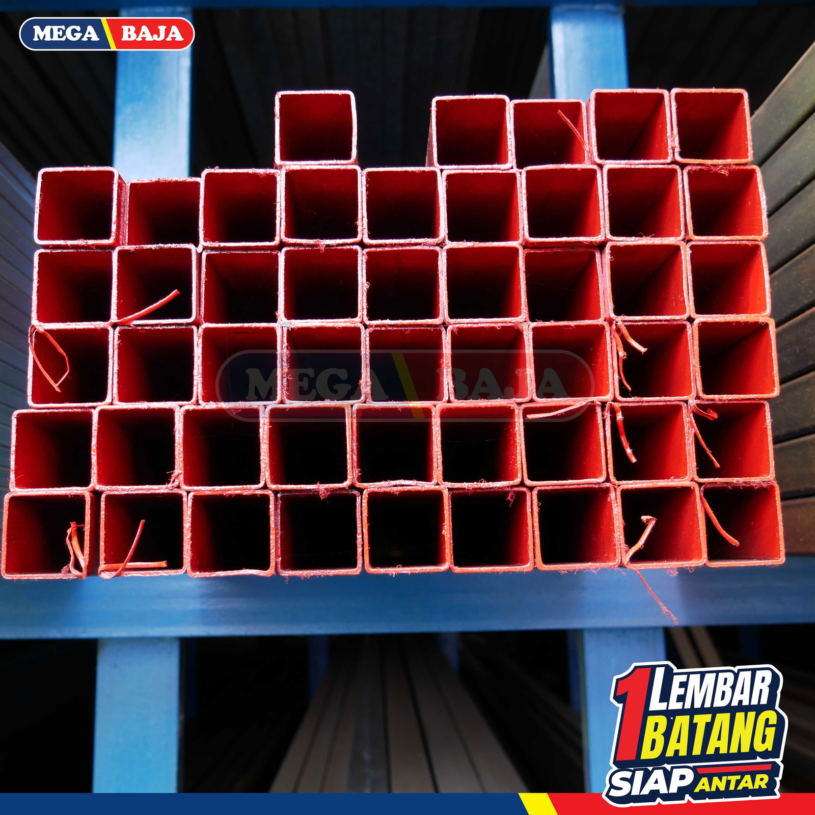 Hollo Galvanis 15 mm X 35 mm X 6.000 mm | Grade Hijau
