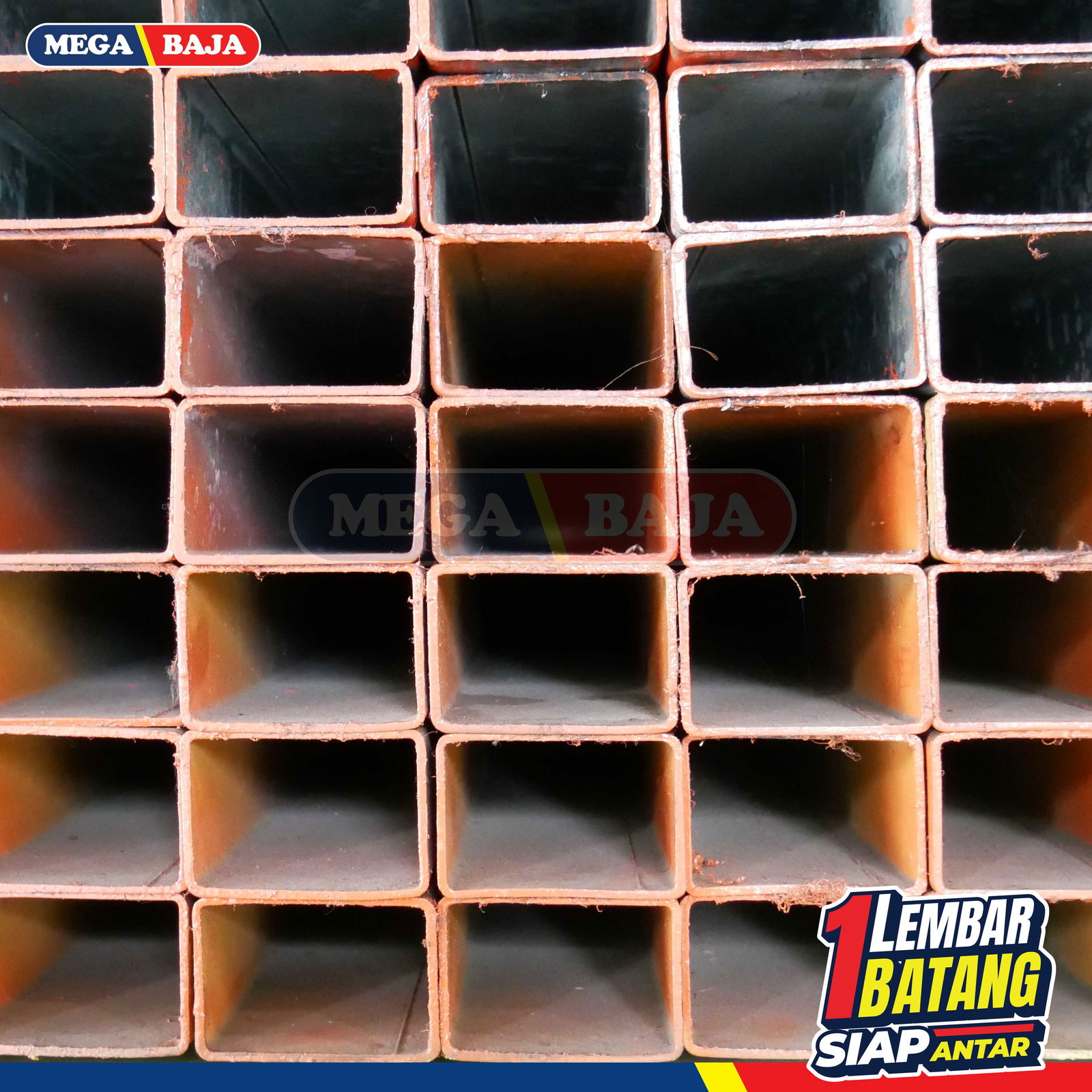 Hollo Galvanis 30 x 30 x 6 Grade Orange