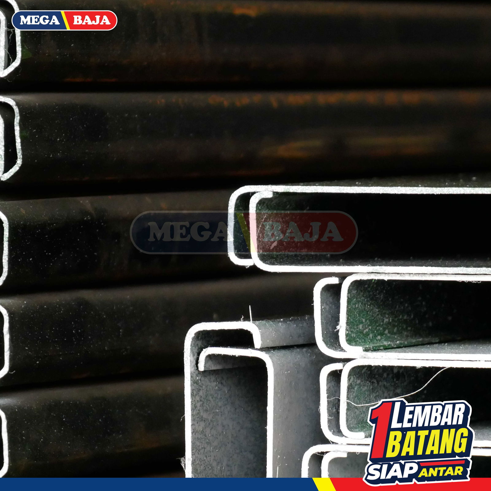 CNP Besi 90 mm x 47 mm x 6000 mm | Grade Hijau Muda