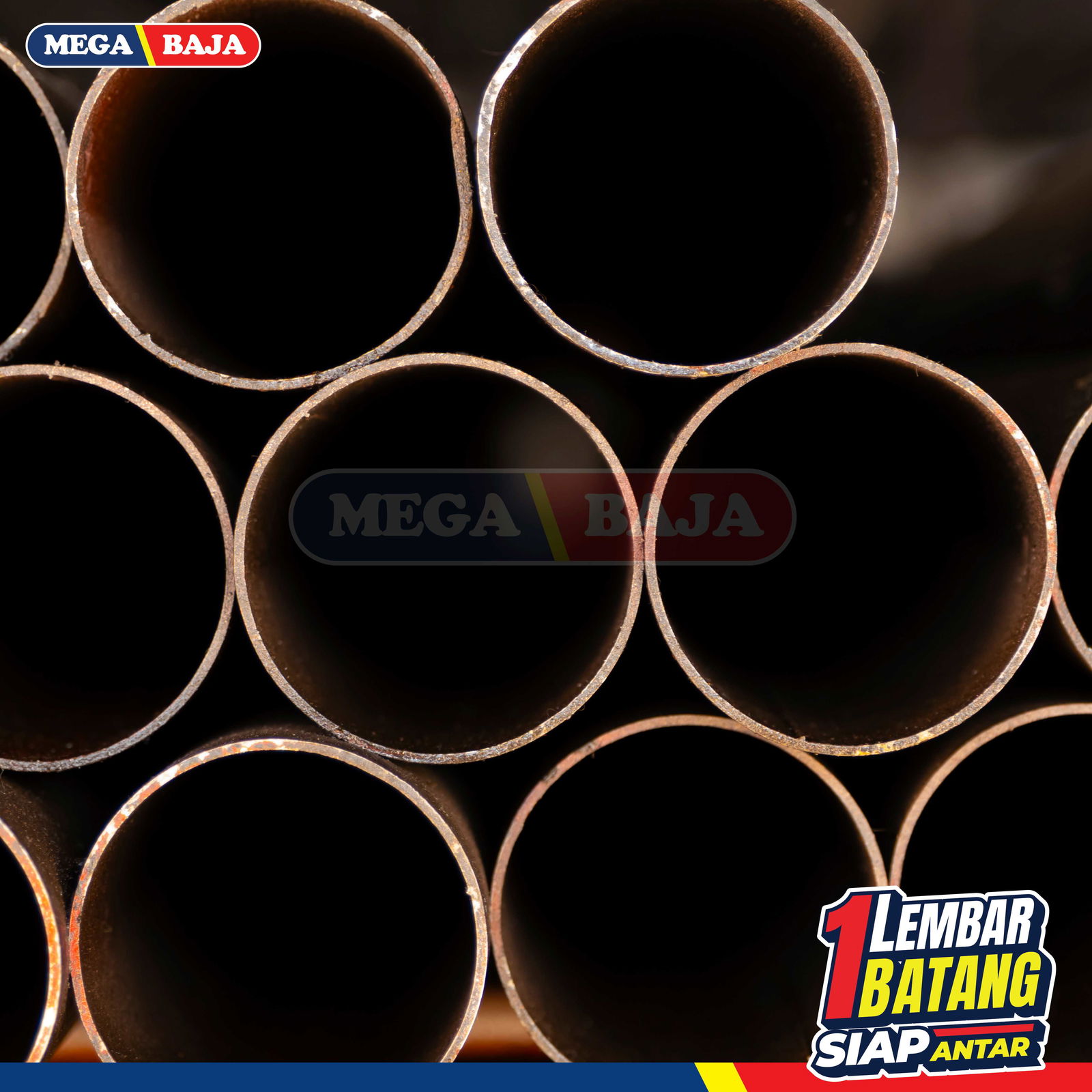 Pipa Hitam 1/2 ' x 6 | Grade Kuning