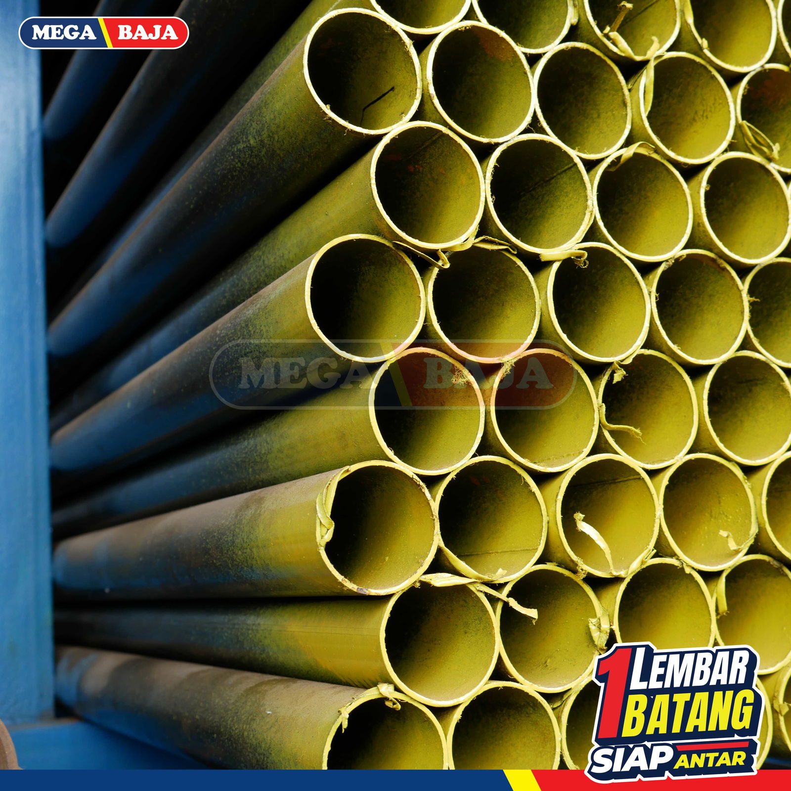 Pipa Hitam 16' x 6 | 4,60 mm