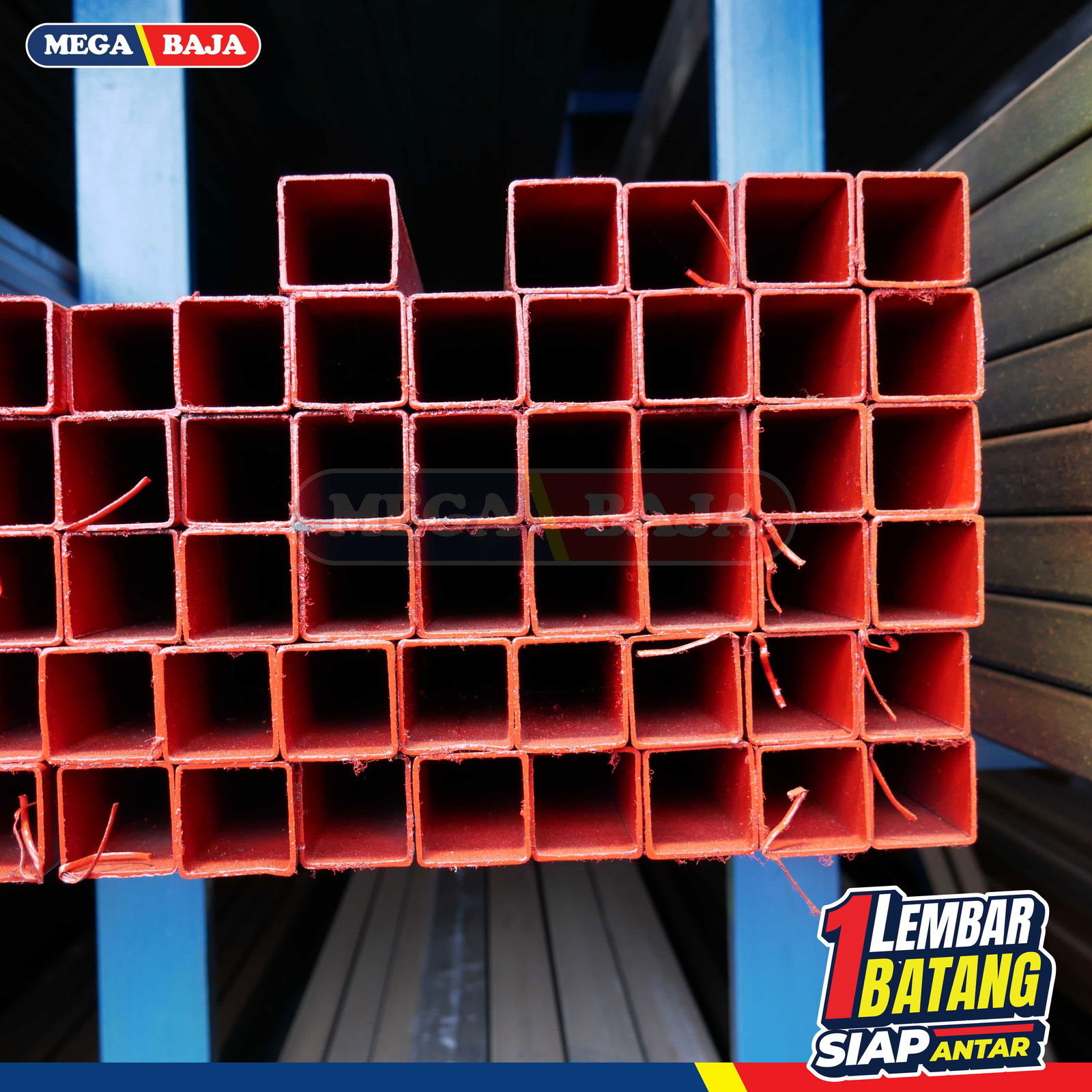 Hollo Galvanis Spindo 15 x 30 x 6 Grade Merah B