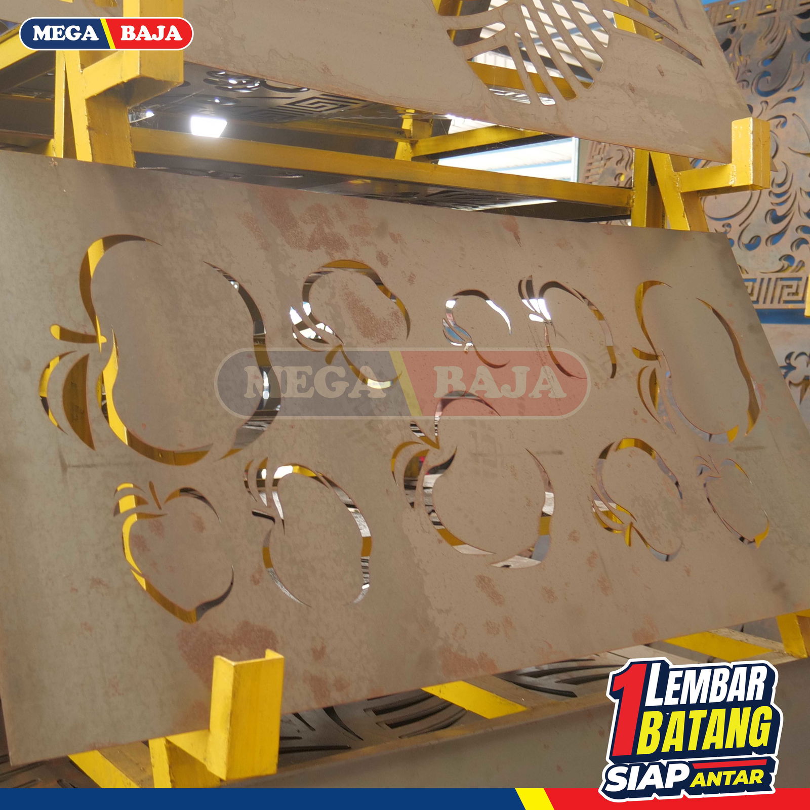 Cutting Plat Ellip MB-1B | Grade Biru