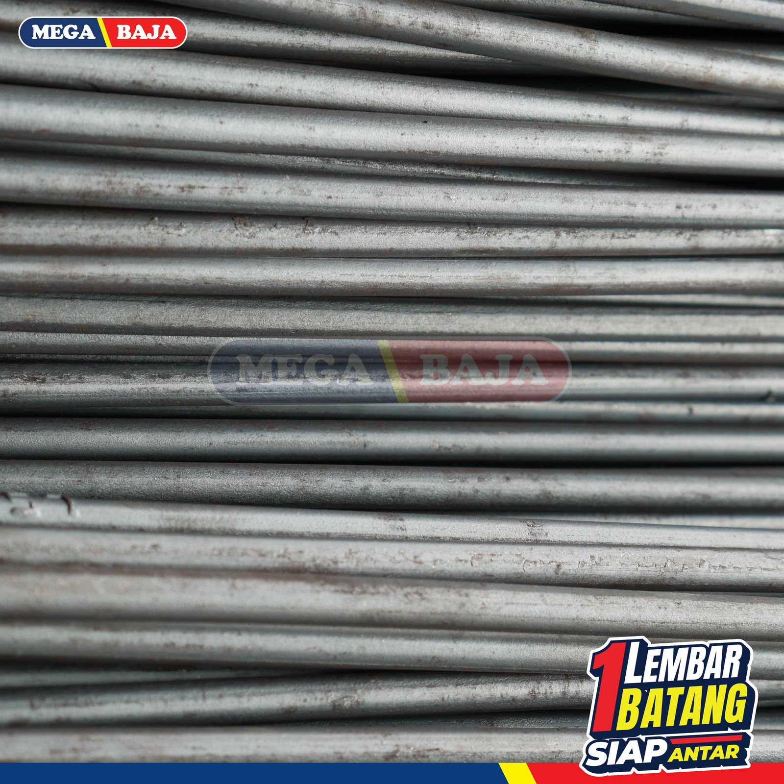 Besi Beton WBL Polos 16 mm X 12 M | Tekuk TP 280
