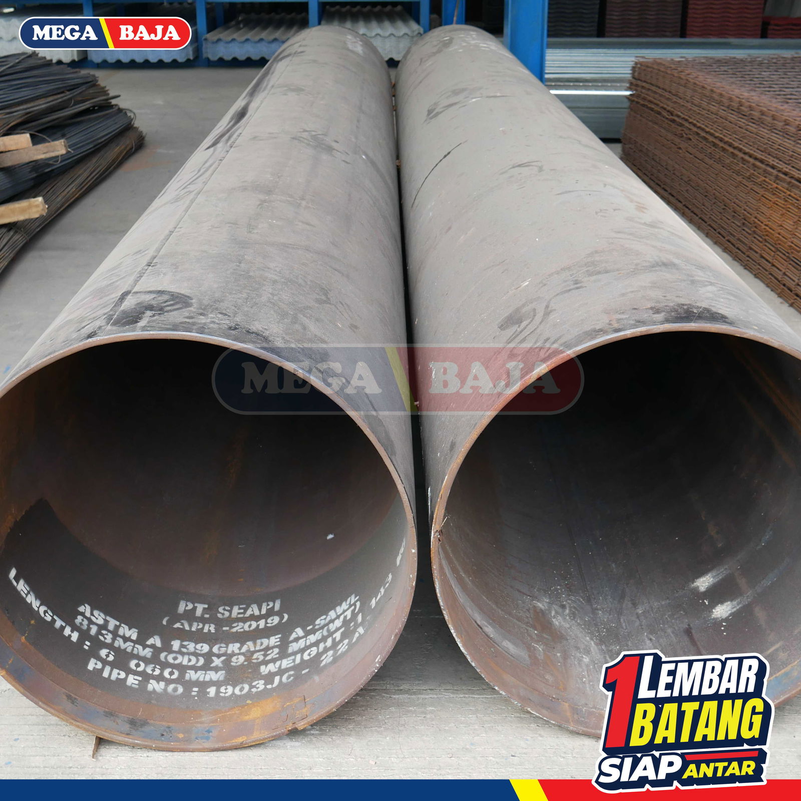 Pipa Hitam 4  x 6 |  Grade Hijau