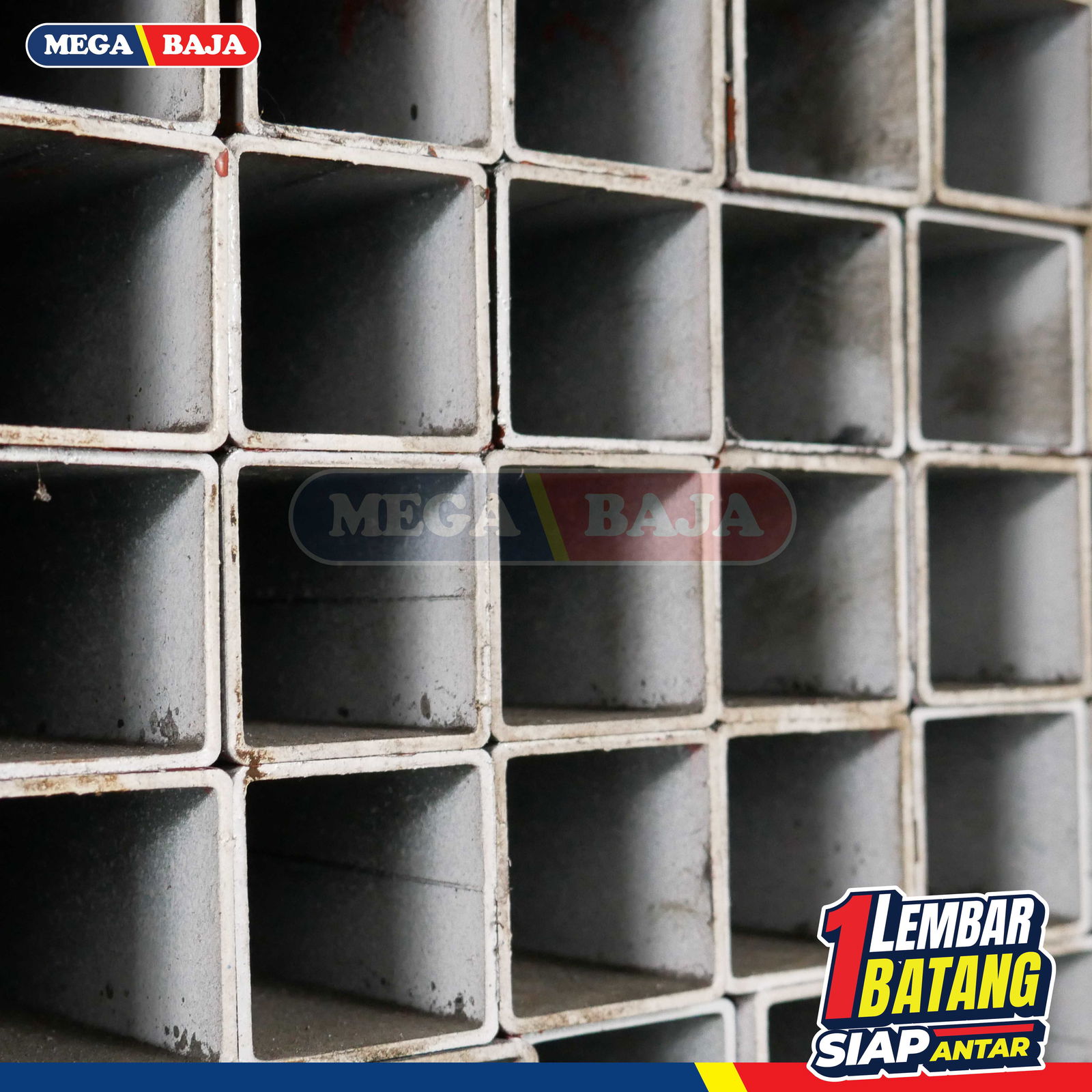 Hollo Putih 35 x 35 x 6 0,85 mm